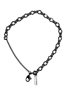 James Avery ~ Size 8” in. ~ Sterling Silver Twist Link Charm Chain Bracelet